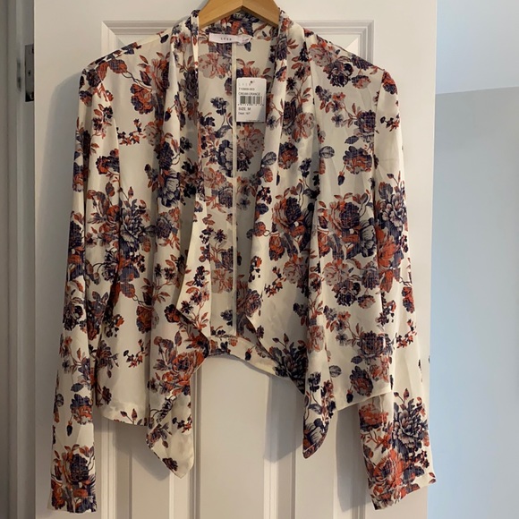 floral waterfall jacket